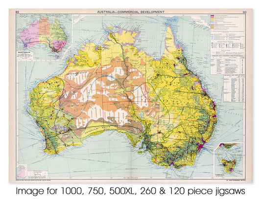 Australia, Commercial Development - 1925