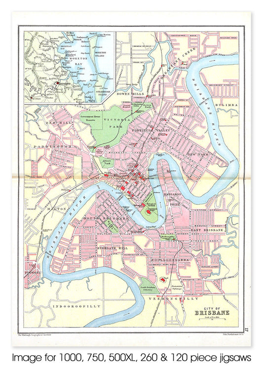 City of Brisbane - 1890