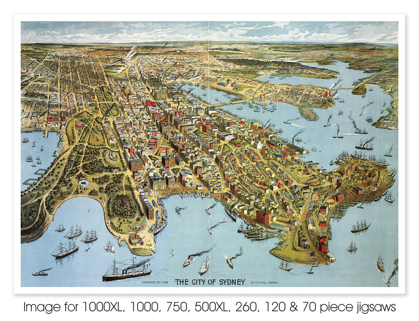 The City of Sydney, 1888